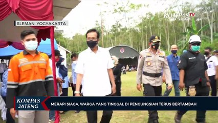 Merapi Siaga, Warga Di Pengungsian Terus Bertambah