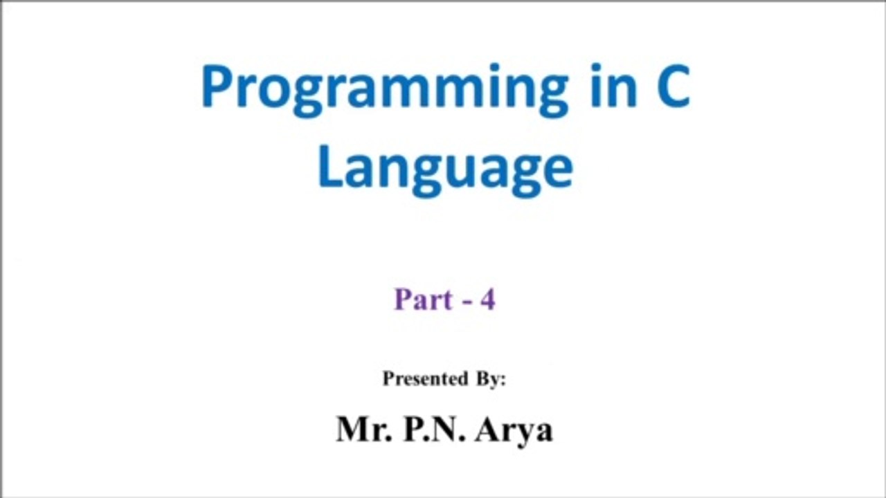 C Programming Language Part 4 in Hindi | Printf Function | Scanf Function | getchar | PremnArya | PN Arya | Prem Sir
