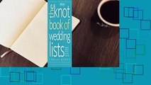 Full version  The Knot Book of Wedding Lists  For Kindle