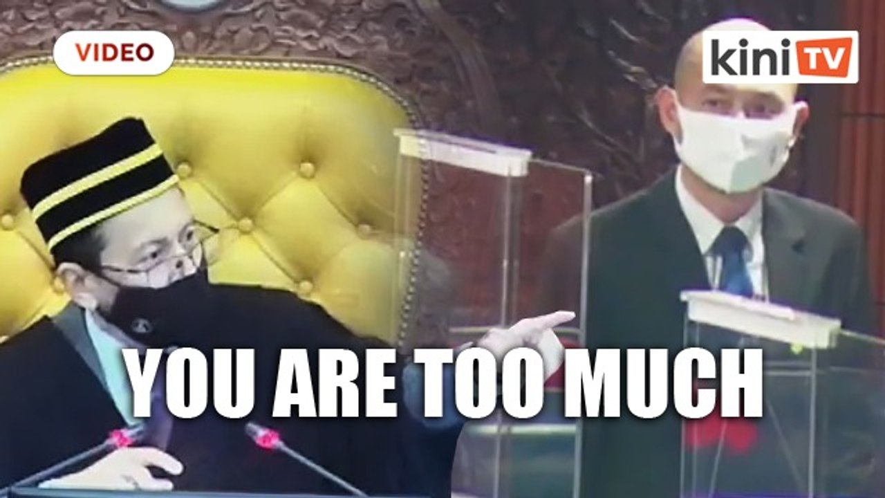 Speaker threatens to call cops on DAP MP, issues 5-day suspension