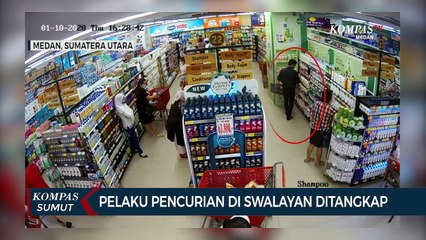 Pelaku Pencurian di Swalayan Ditangkap