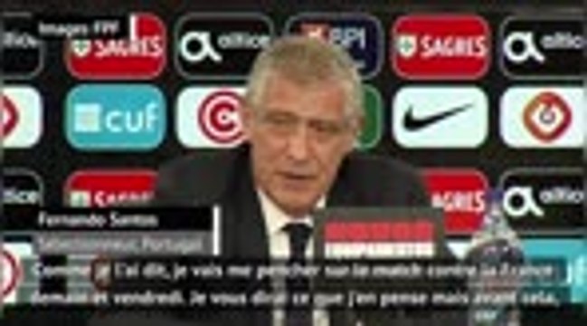 Portugal - Santos : Tout faire pour gagner contre la France