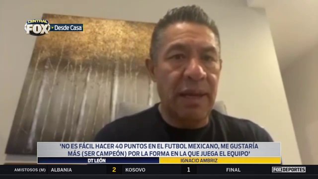 Hoy el equipo (León) tiene pasta de campeón , Ignacio Ambriz: Liga MX