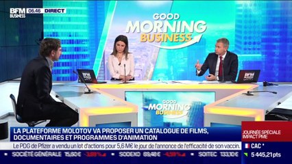 Jean-David Blanc (Molotov): Molotov se lance dans la vidéo à la demande gratuite - 12/11