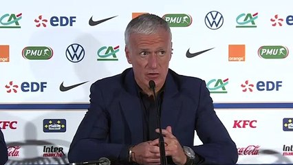 Didier Deschamps revient sur la défaite des Bleus face à la Finlande