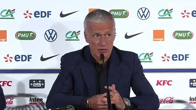 Didier Deschamps revient sur la défaite des Bleus face à la Finlande