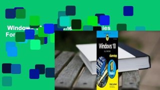 Windows 10 All-In-One for Dummies  For Kindle
