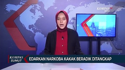 Kakak Beradik di Medan Ditangkap Karena Edarkan Narkoba