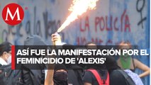 Colectivos feministas protestaron para pedir justicia por Alexis en la CdMx