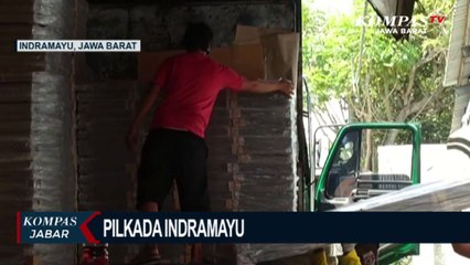 Bilik dan Kotak Suara Diterima KPU Indramayu