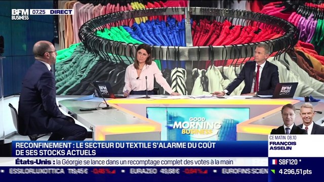 Eric Mertz (Fédération Nationale de l'Habillement): Le textile s'alarme du coût des stocks actuels - 12/11