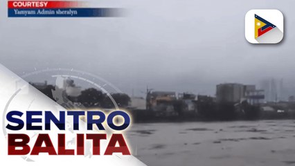 Ilang lugar sa Pasig, binaha dahil sa walang-tigil na pag-ulan; Ilang bahay sa Santolan, pasig, pinasok ng tubig-baha