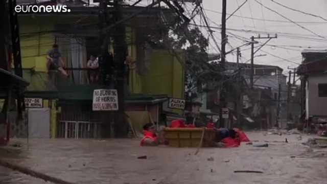 Tufão Vamco inunda nordeste das Filipinas