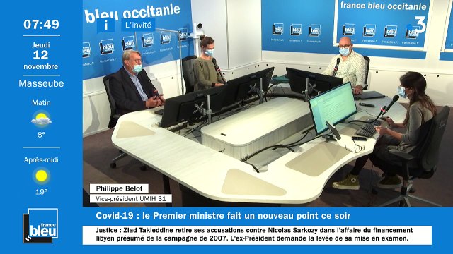 Philippe Belot, le vice-président de l'UMIH 31, l'invité de France Bleu Occitanie