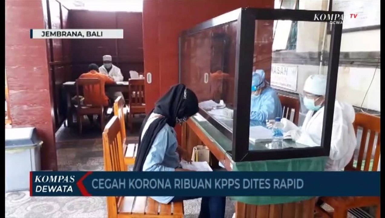 Cegah Corona Ribuan KPPS Dites RAPID
