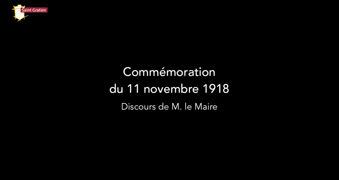 Commémoration du 11 novembre 2020
