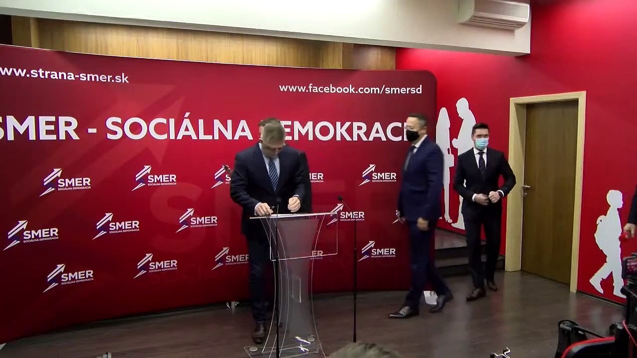 ZÁZNAM: TK predstaviteľov strany Smer - sociálna demokracia