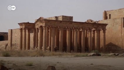 IŞİD’in tahrip ettiği antik kent- -Güneş'in Şehri- Hatra