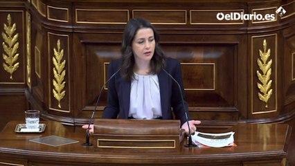 Arrimadas: "No son los Presupuestos que nos gustan, pero prefiero participar a cerrarme en banda"