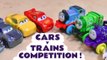 Disney Pixar Cars 3 Lightning McQueen and Friends versus Thomas and Friends in this Funlings Race Challenge Family Friendly Full Episode English Toy Story fro Kids from Kid Friendly Family Channel Toy Trains 4U