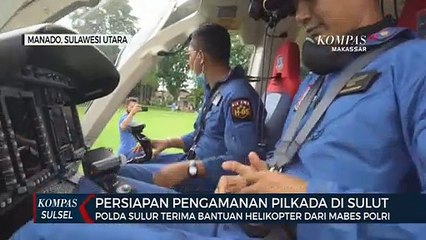 Polda Sulut Terima Bantuan Helikopter Dari Mabes Polri