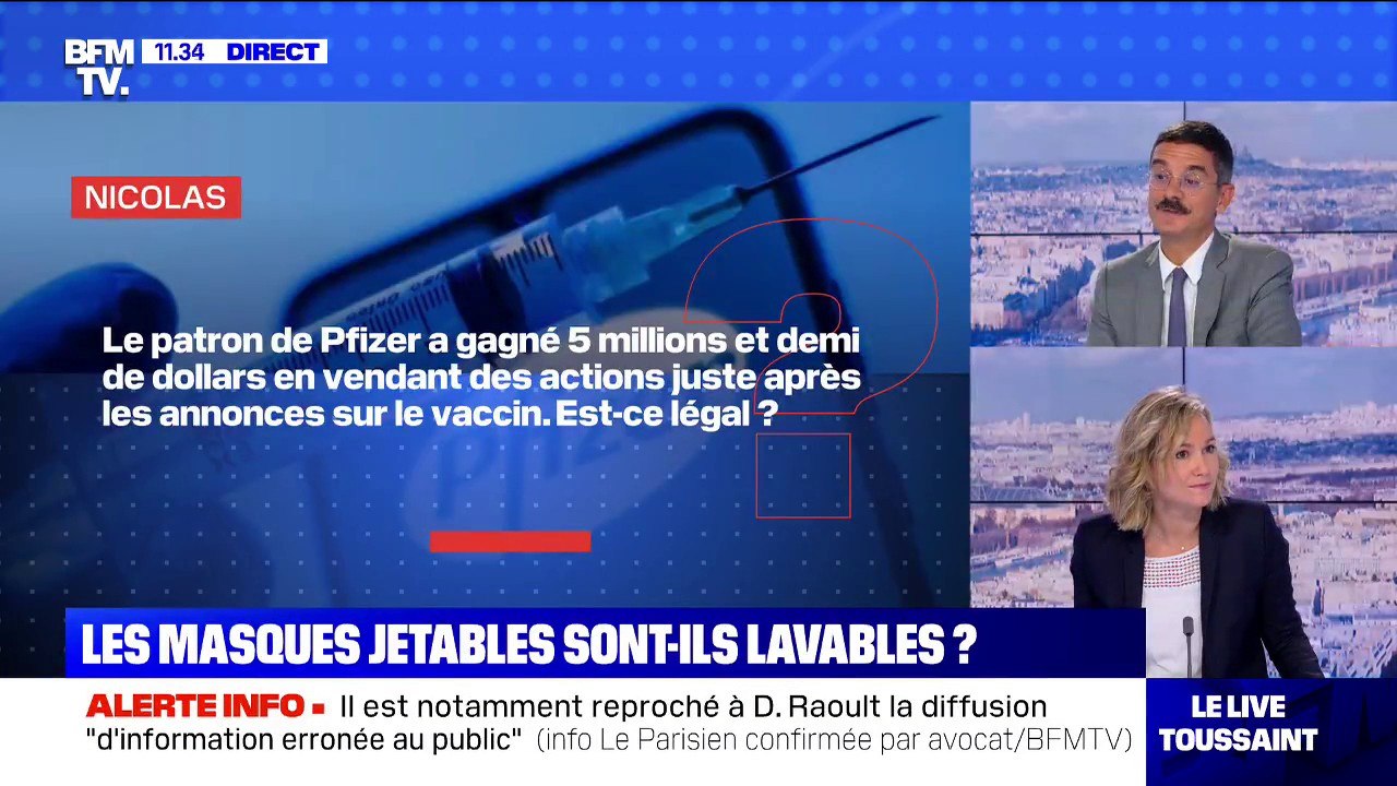 Est-ce que la plus value fait par le PDG de Pfi...