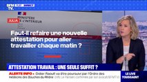 Faut-il faire une nouvelle attestation chaque matin pour aller travailler ? BFMTV répond à vos questions