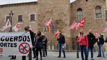 Sindicatos piden ante la Junta de Extremadura la subida del 2%