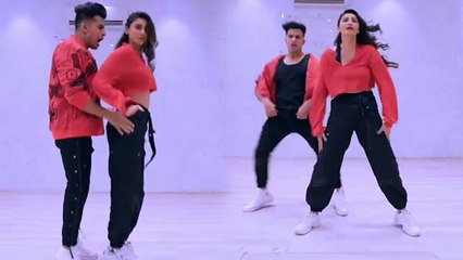 Daisy Shah's crazy dance with her choreographer Aadil Khan | FilmiBeat