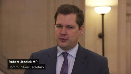 Robert Jenrick refuses to comment on Lee Cain resignation