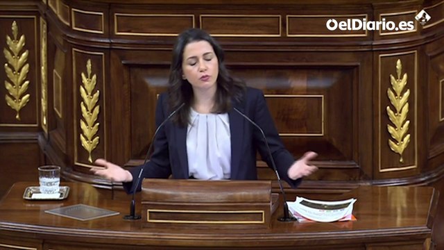 Arrimadas, al Gobierno, sobre los Presupuestos: Van a tener que elegir entre Ciudadanos o Bildu y Esquerra