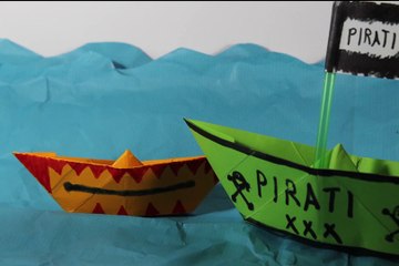 Stop motion | L'attacco dei pirati | Animation and cartoon