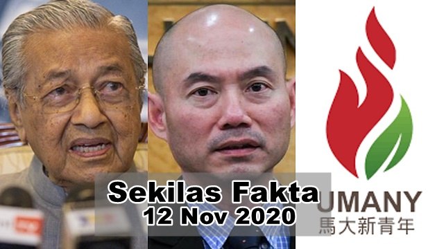 SEKILAS FAKTA: Dr M tangguh sokongan Belanjawan, MP Kepong digantung 5 hari, UMANY minta maaf