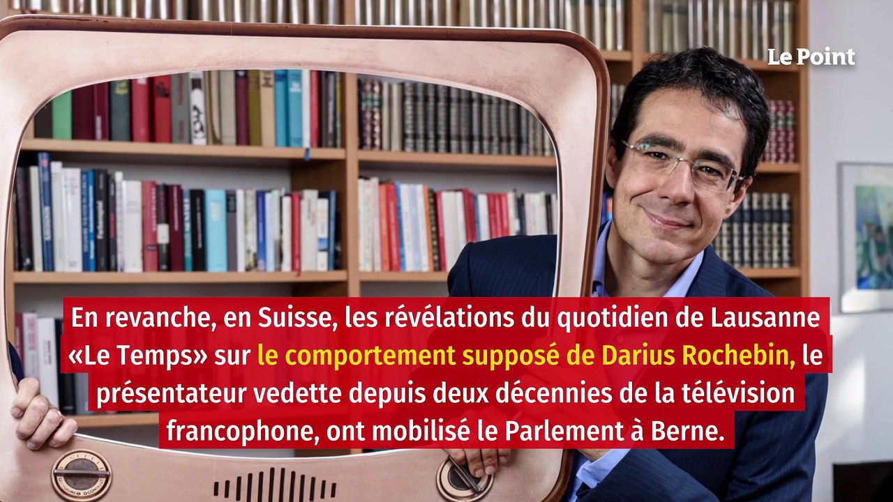 L'affaire Darius Rochebin provoque un tsunami en Suisse