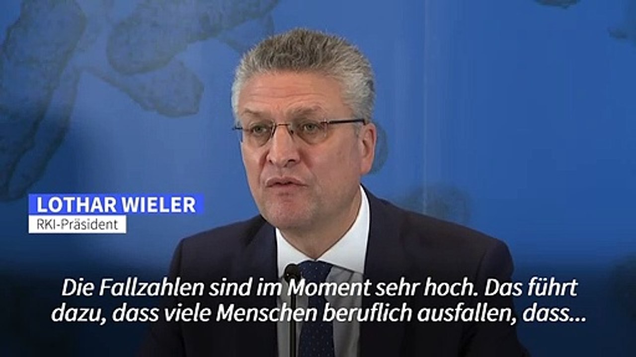 RKI: Müssen Beschränkungen 'noch viele Monate' durchhalten