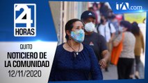 Noticias Ecuador: Noticiero 24 Horas, 12/11/2020 (De la Comunidad Primera Emisión)
