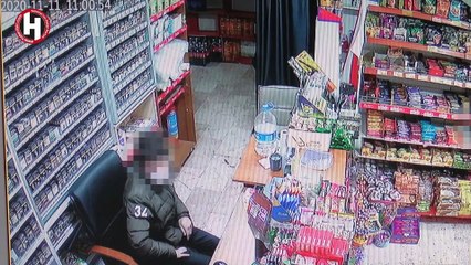 ÇALIŞMAYA BAŞLADIĞI MARKETİ SOYUP KAYIPLARA KARIŞTI