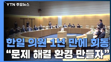 1년 만에 만난 한일 의원들..."교류 늘려 불신 줄이자" / YTN