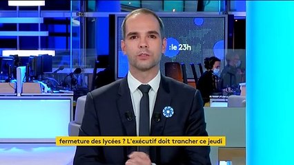 Éducation : "Tant que nous le pourrons, nous voulons garder les lycées ouverts", clame Philippe Vincent