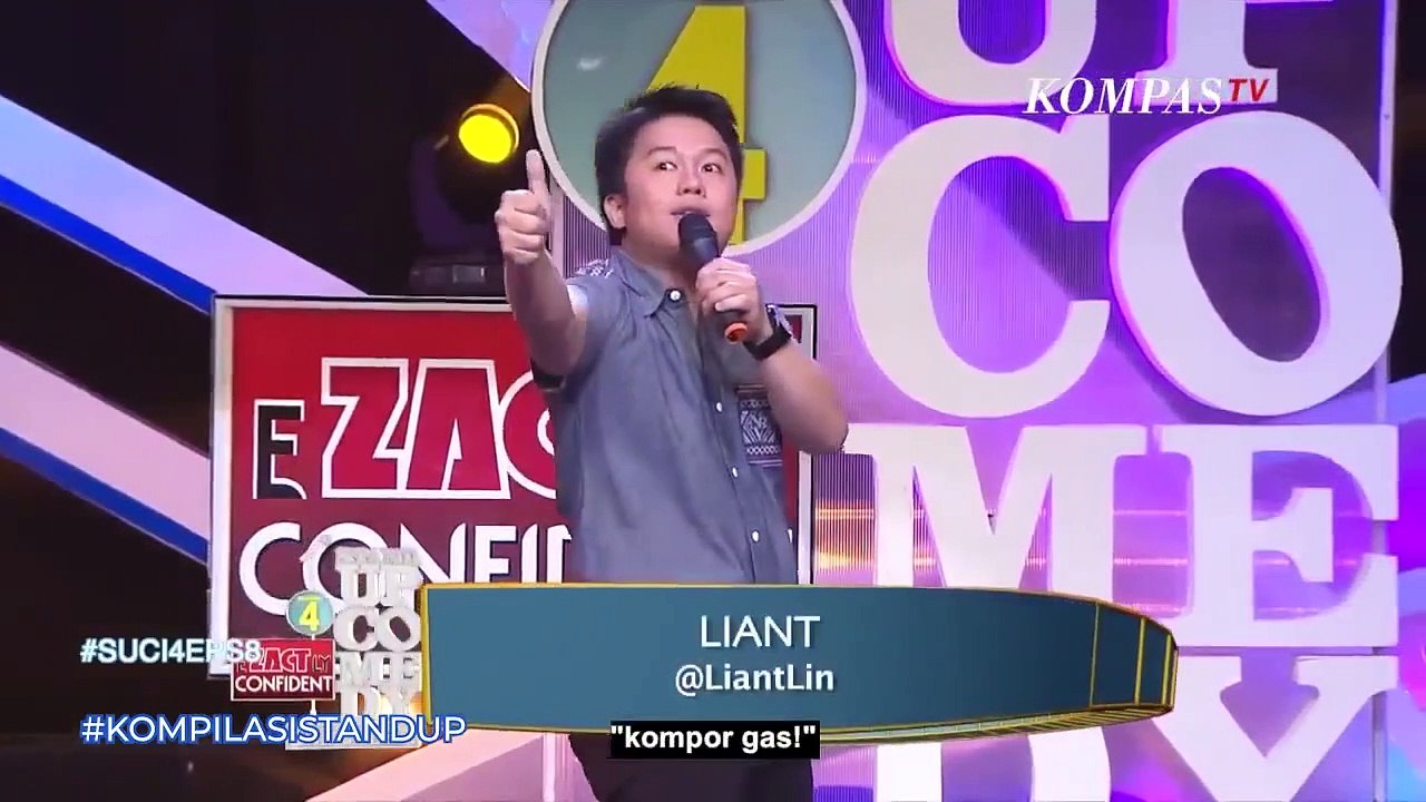 Kompilasi Stand Up Comedy Liant Lin: Gua Paling Gak Suka Dikatain Cina - SUCI 4