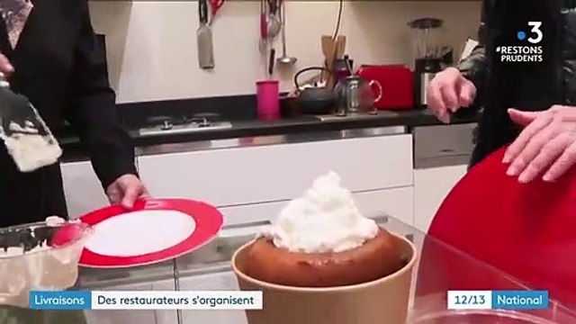 Confinement - Des restaurateurs créent leur propre système pour livrer leurs clients plutôt que d'utiliser des plateformes de livraison - VIDEO