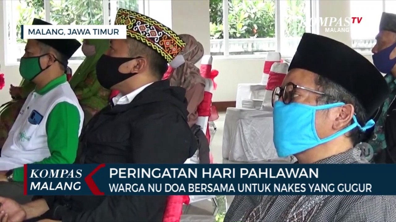 Doa Bersama Warga NU Untuk Nakes Yang Gugur Karena Covid-19