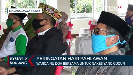 Doa Bersama Warga NU Untuk Nakes Yang Gugur Karena Covid-19