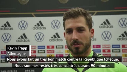 Allemagne - Trapp : "Nous avons particulièrement bien joué"