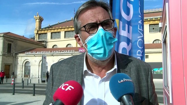 Une unité mobile de dépistage Covid-19 prend ses quartiers à la gare Saint-Charles