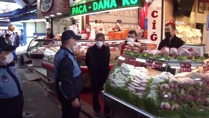 Üsküdar Balıkçılar Çarşısı’nda sigara denetimi