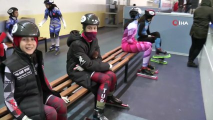 Short Track Nene Hatun Kupası yarışları 165 sporcuyla Erzurum’da başladı