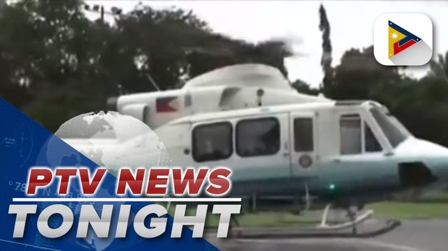 PRRD conducts aerial inspection of typhoon-affected areas