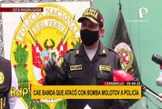 PNP captura a peligrosa banda con armas y explosivos caseros en Carabayllo