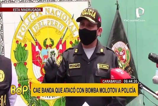 PNP captura a peligrosa banda con armas y explosivos caseros en Carabayllo